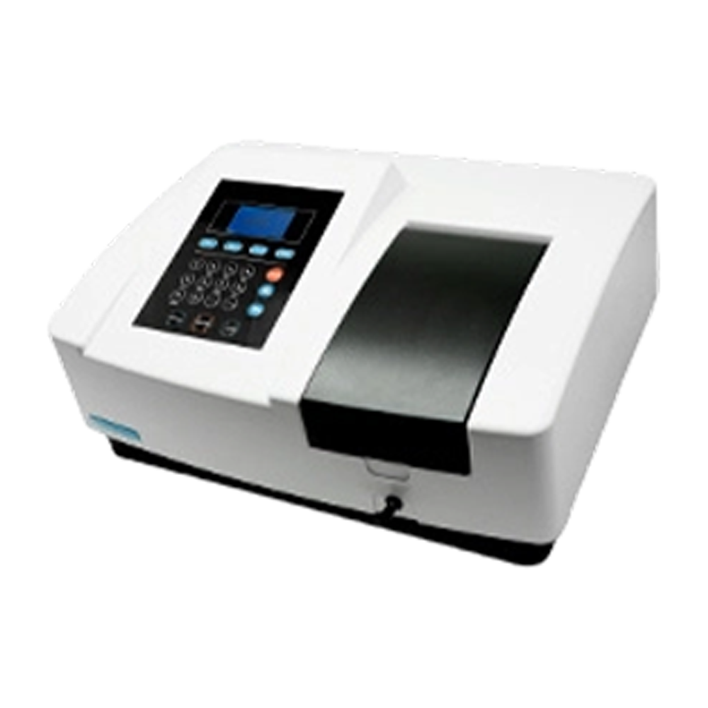 صفحه نمایش ال سی دی Qiujing با طول موج خودکار 2NM/4NM طیف سنج مرئی فرابنفش UV754N/UV755B